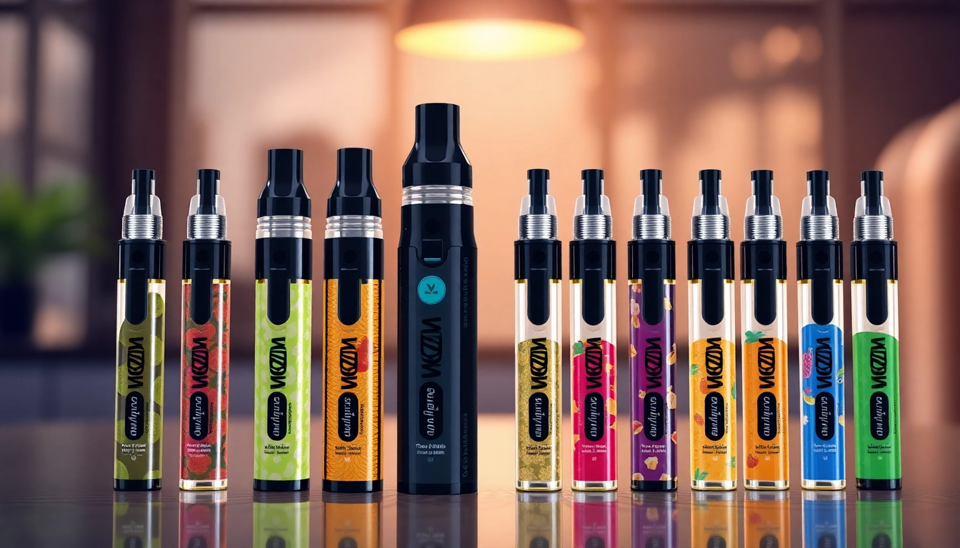 Showcase Muha Meds Pre-Filled Disposables with vibrant flavors and sleek design for an engaging vaping experience.