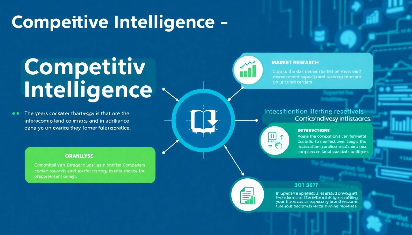 Visual representation of a competitive intelligence company showcasing strategic analysis and insights.