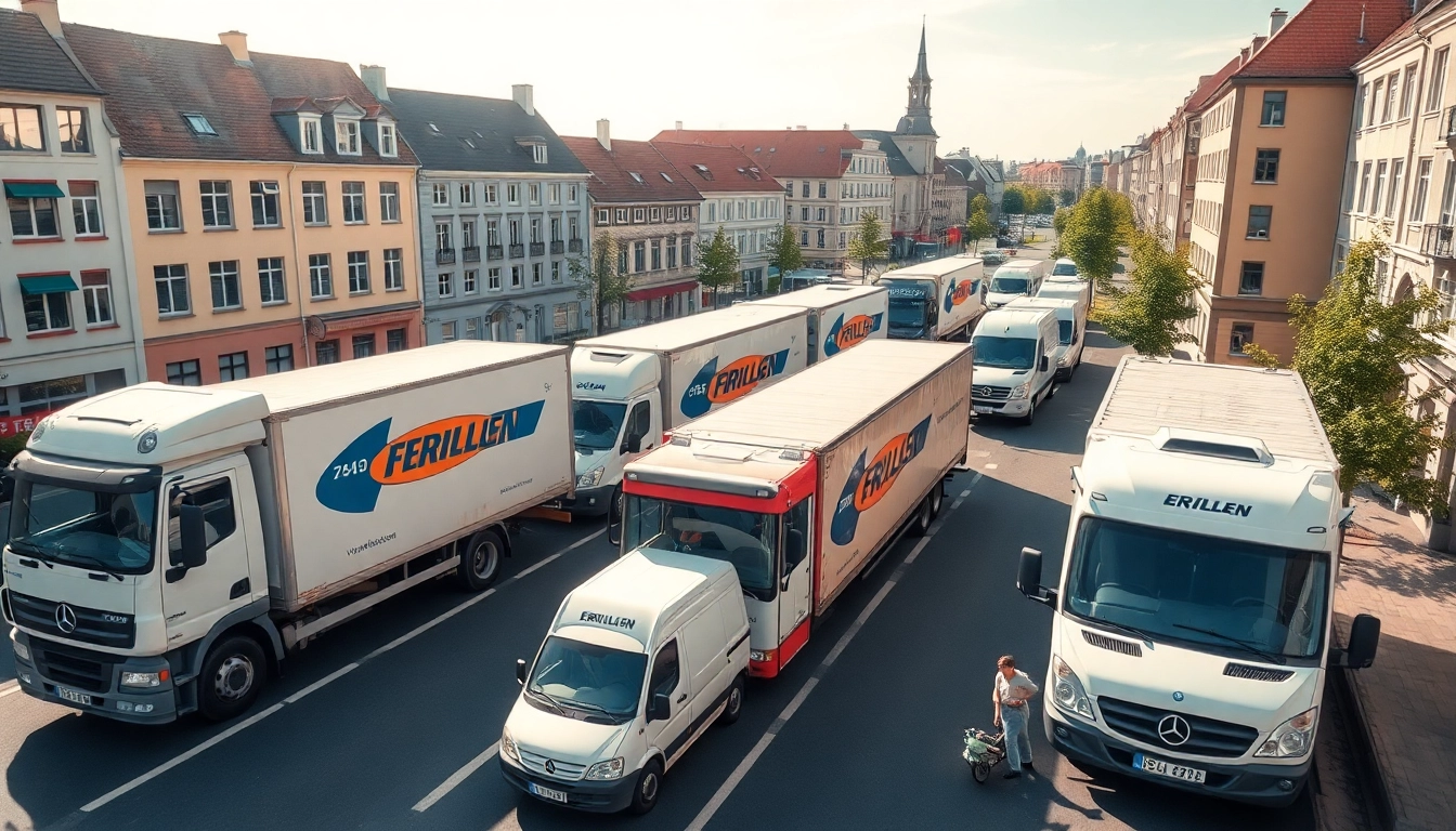 Expert movers handling a Umzug Erlangen expertly, showcasing smooth logistics and efficient service.