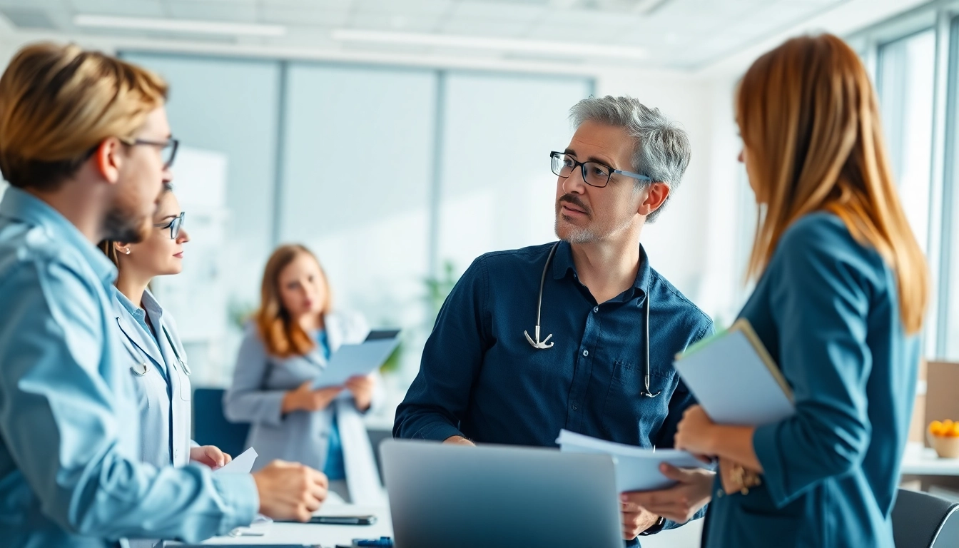 Enhance your career with certified clinical research coordinator certification while collaborating in a modern office.