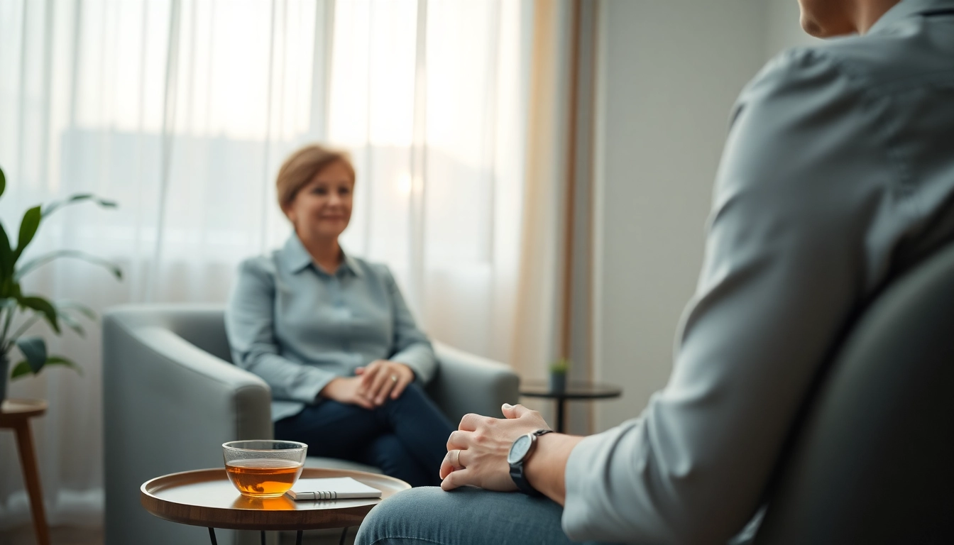 Level 4 counselling answers prompt a professional therapist in a tranquil counseling session.