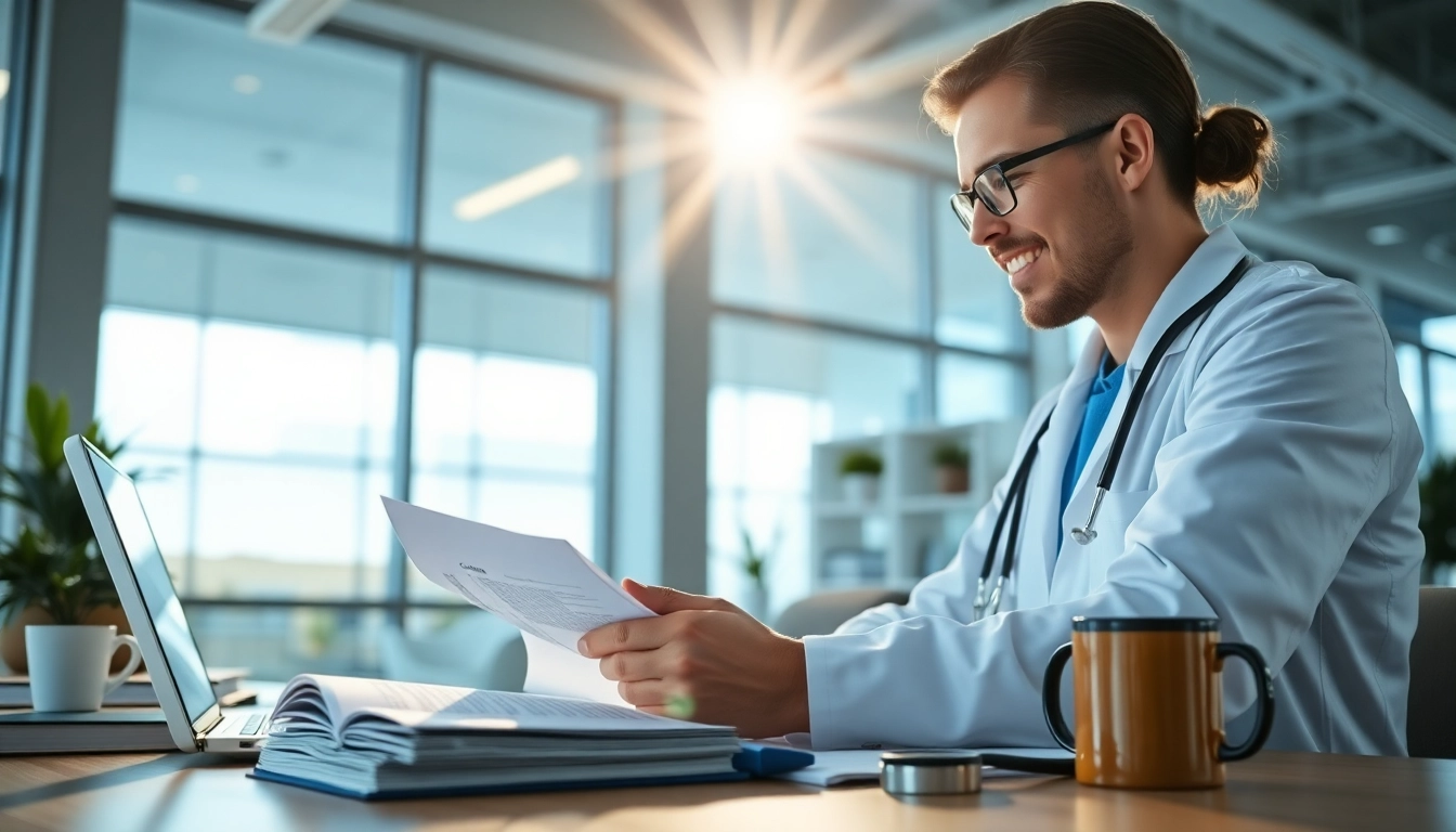 Learn about the online medical billing and coding certificate in a professional office setting.