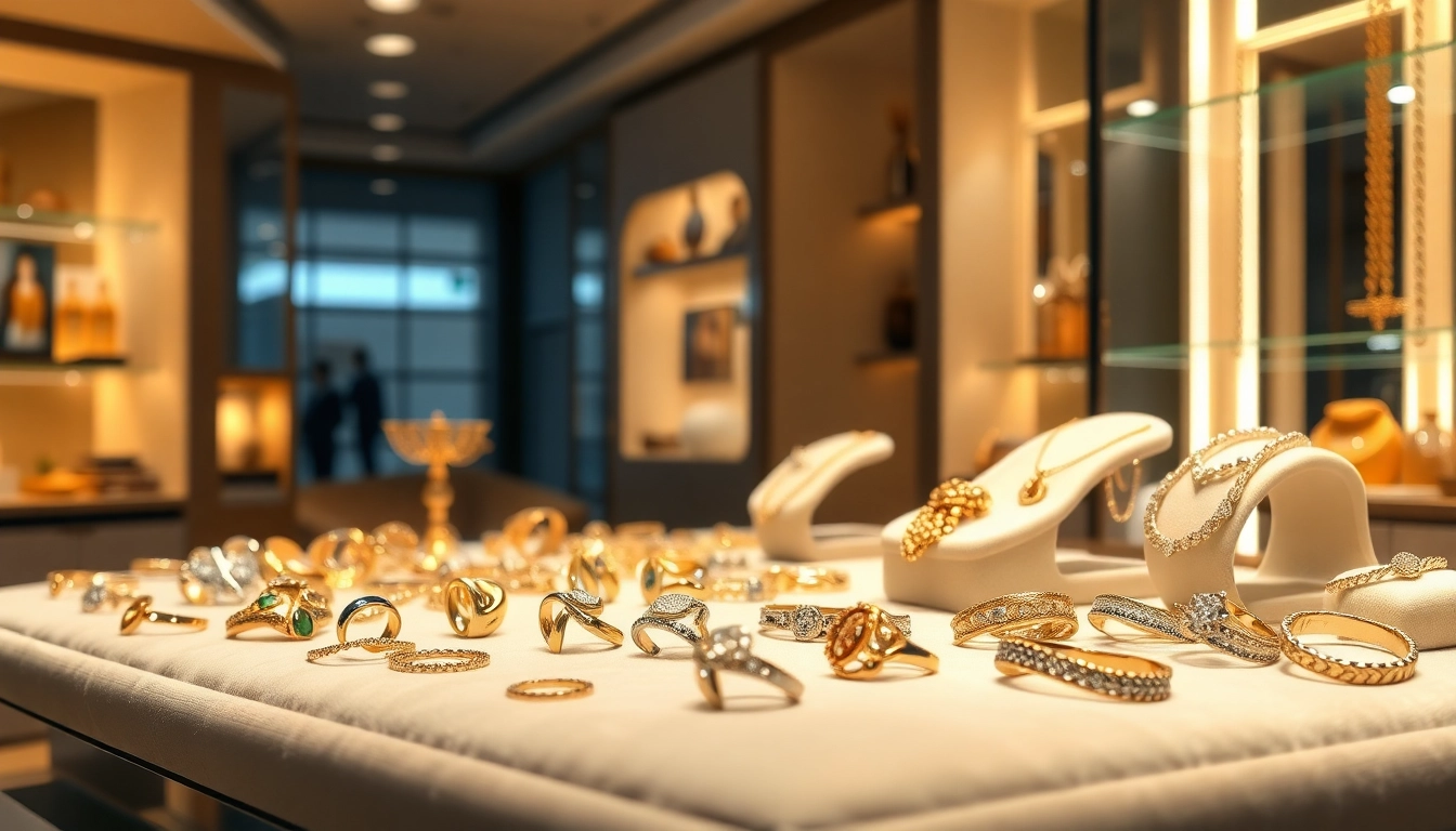 Shop for the best jewelry highlighting exquisite designs and craftsmanship in an elegant boutique.