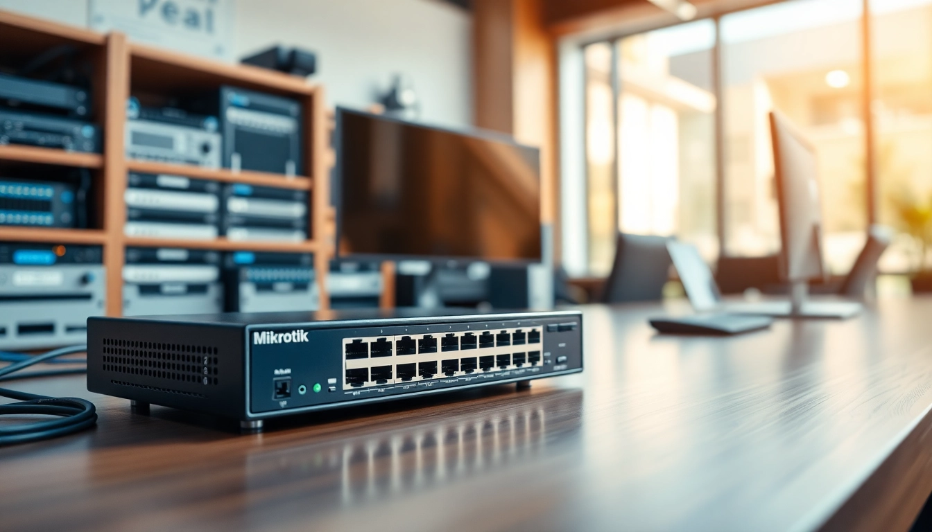 Optimize Your Network Efficiency with Mikrotik Switch Solutions