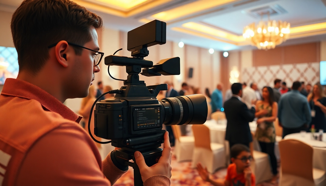 Capture engaging moments at Miami Corporate Event Videography Photography with a professional videographer.