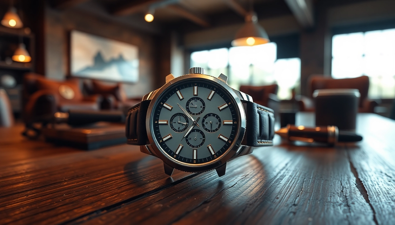 Entdecken Sie stilvolle Herren Armbanduhren mit feinem Design und exzellenter Verarbeitung.